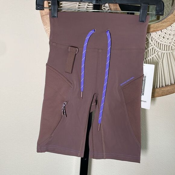 Lululemon Cargo SHR Hiking Short 8"- Dark Oxide Hike High-rise SZ 2 NWT - Picture 6 of 10